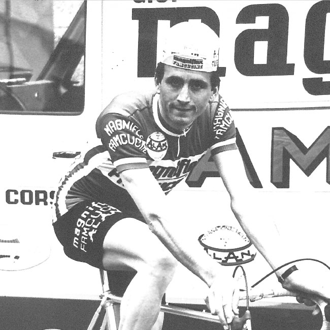 foto storica ciclismo magniflex