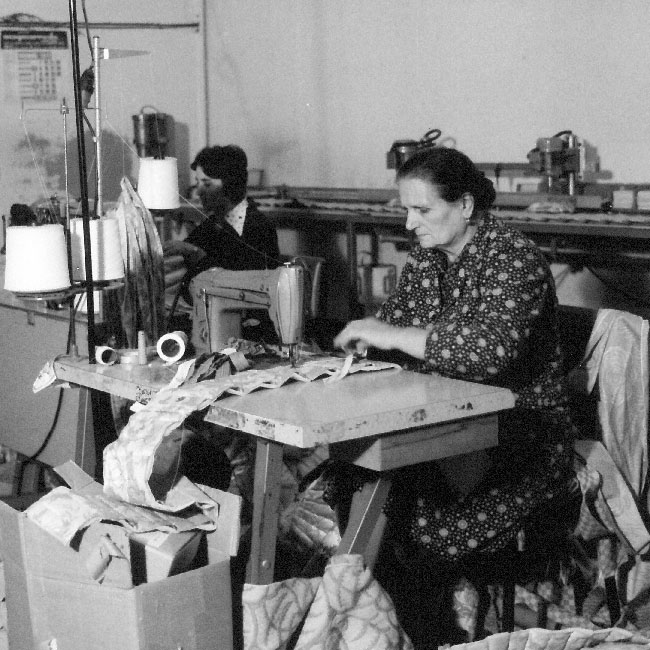 foto storica cucitura materasso